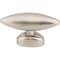 Elements 1-9/16" Overall Length Satin Nickel Football Verona Cabinet "T" Knob 409222SN - alternate 2